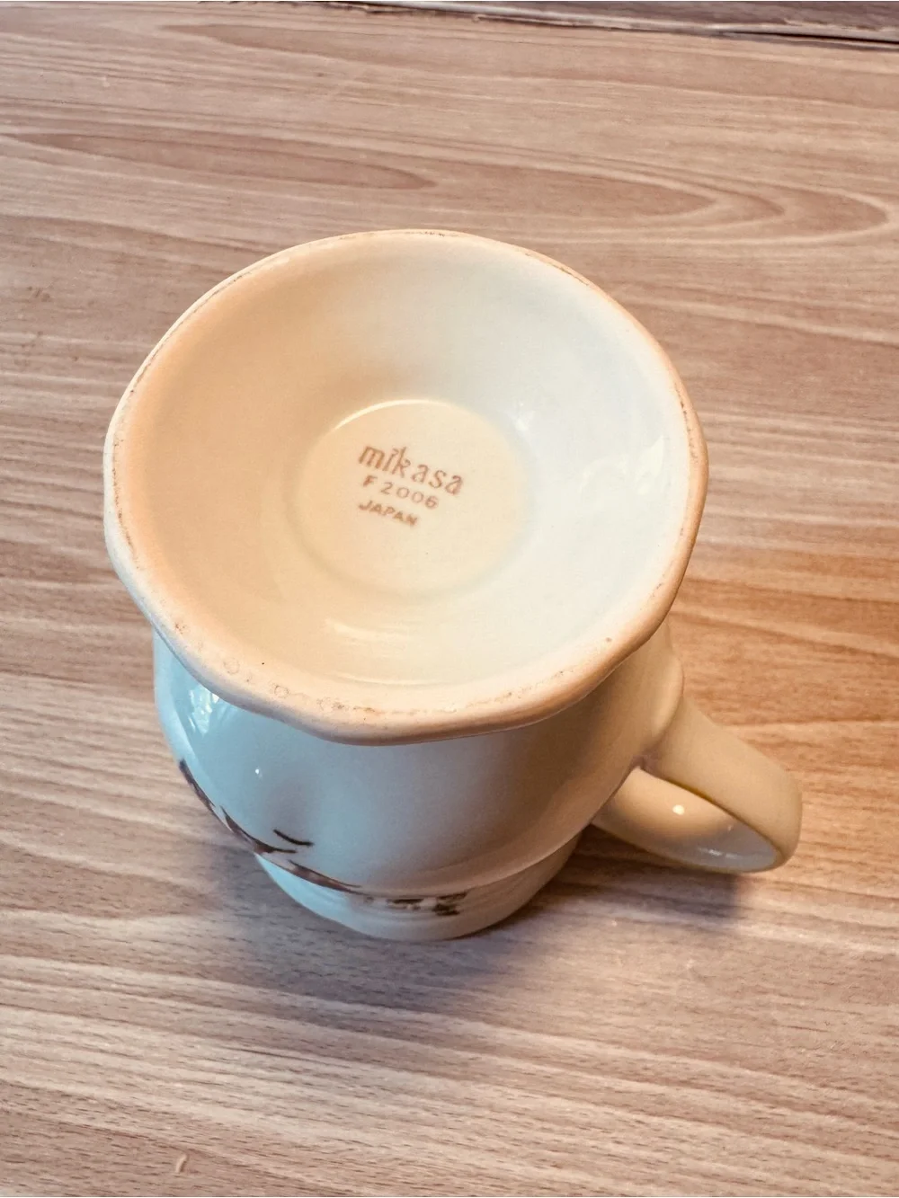 Mikasa porcelain creamer